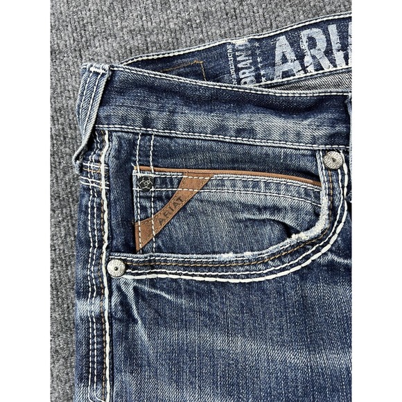 Ariat Jeans Mens 40x32 Blue M4 Low Rise Boot Relaxed Fit Bootcut Denim Western - Picture 16 of 16